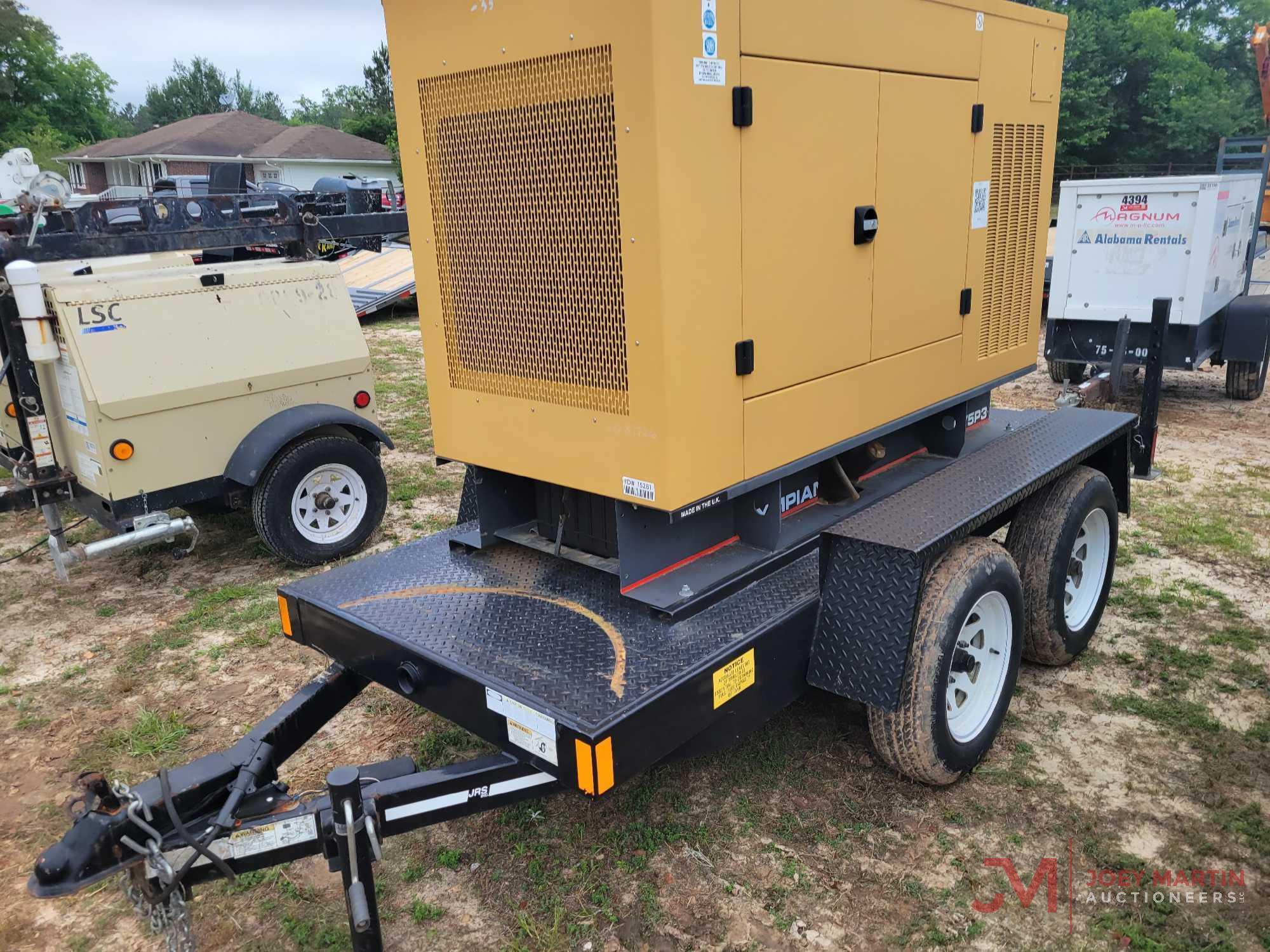 2003 OLYMPIAN D75P3 TOWABLE GENERATOR