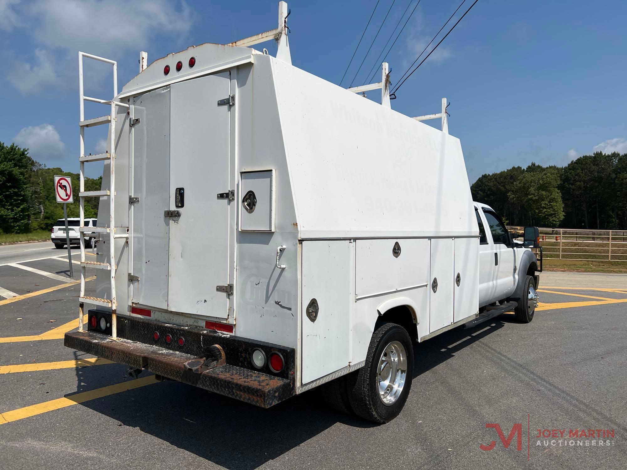 2011 FORD F-550 SUPER DUTY SERVICE TRUCK