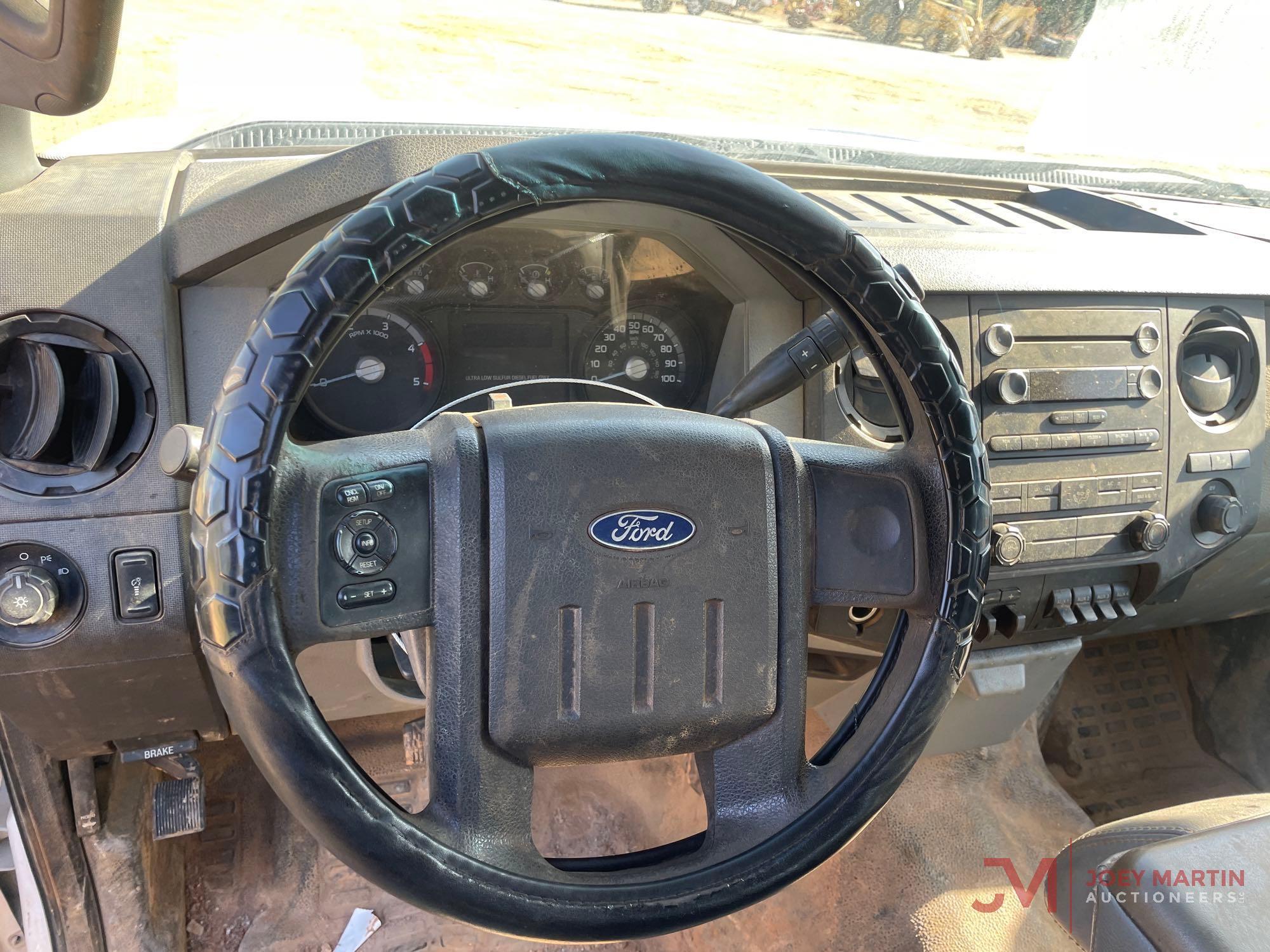 2011 FORD F-450 SUPER DUTY FLATBED TRUCK