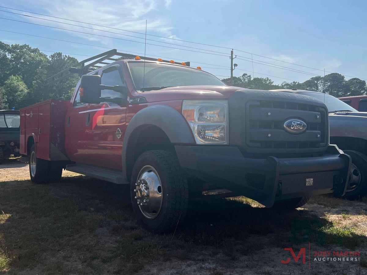 2011 FORD F-450 XL SUPER DUTY SERVICE TRUCK