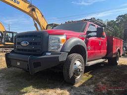 2011 FORD F-450 XL SUPER DUTY SERVICE TRUCK