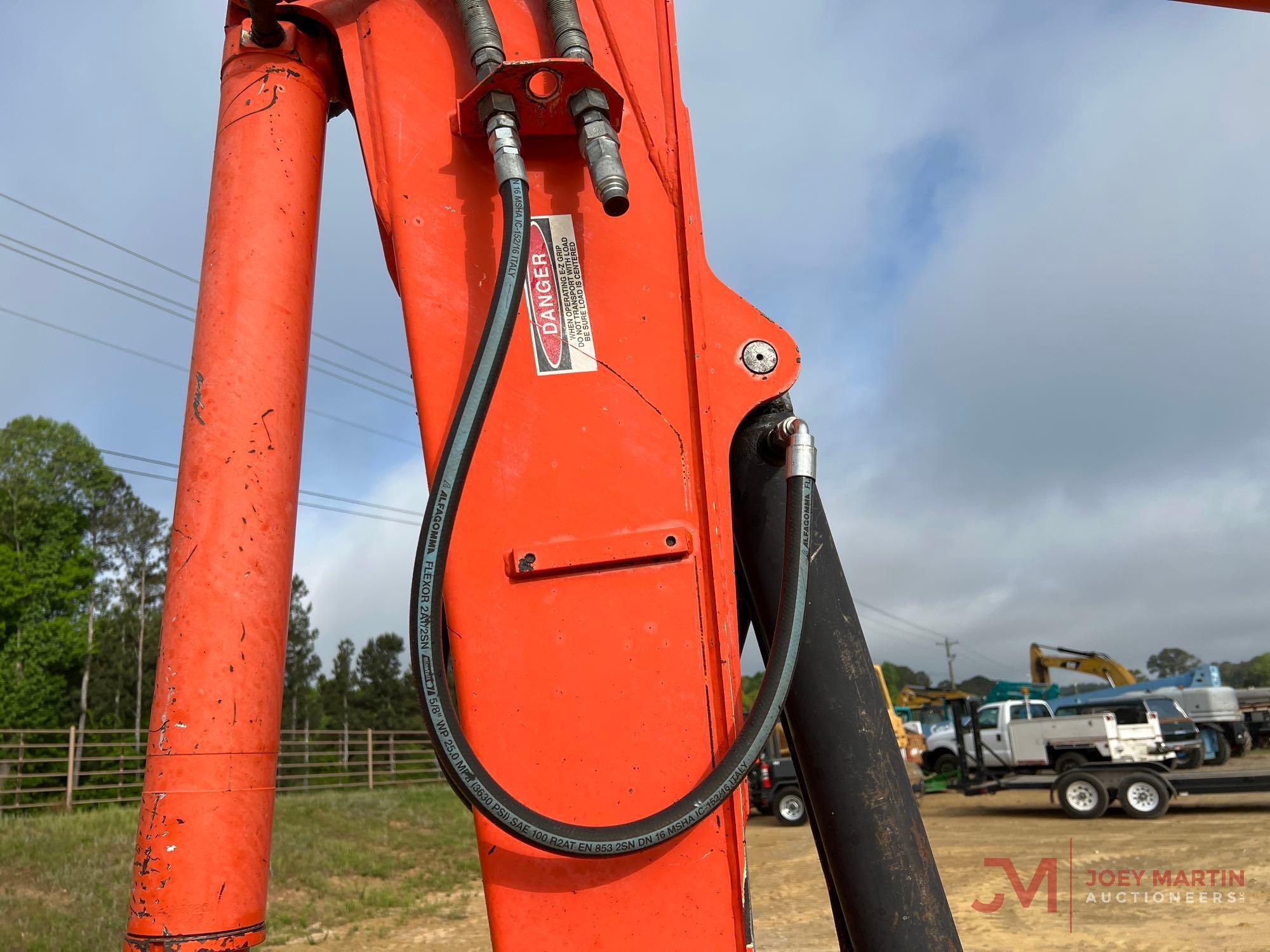 2016 KUBOTA KX080-3 HYDRAULIC EXCAVATOR