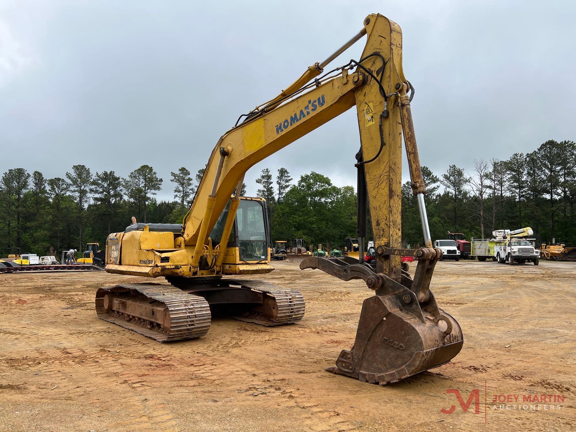 2007 KOMATSU PC200LC-8 HYDRAULIC EXCAVATOR