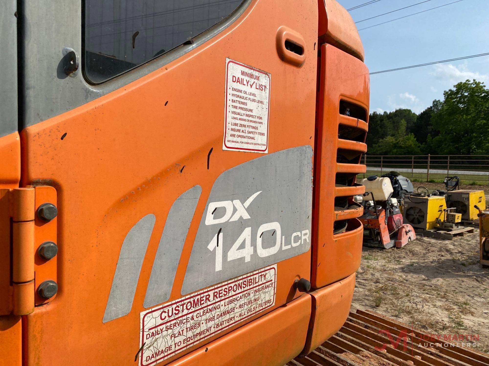 DOOSAN DX140LCR HYDRAULIC EXCAVATOR