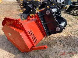 2021 AGROTK EXFM81 HYDRAULIC MULCHER EXCAVATOR ATTACHMENT