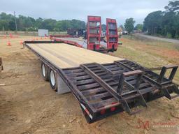 2003 ROLLS RITE TANDEM AXLE TRAILER WITH FOLD DOWN RAMPS