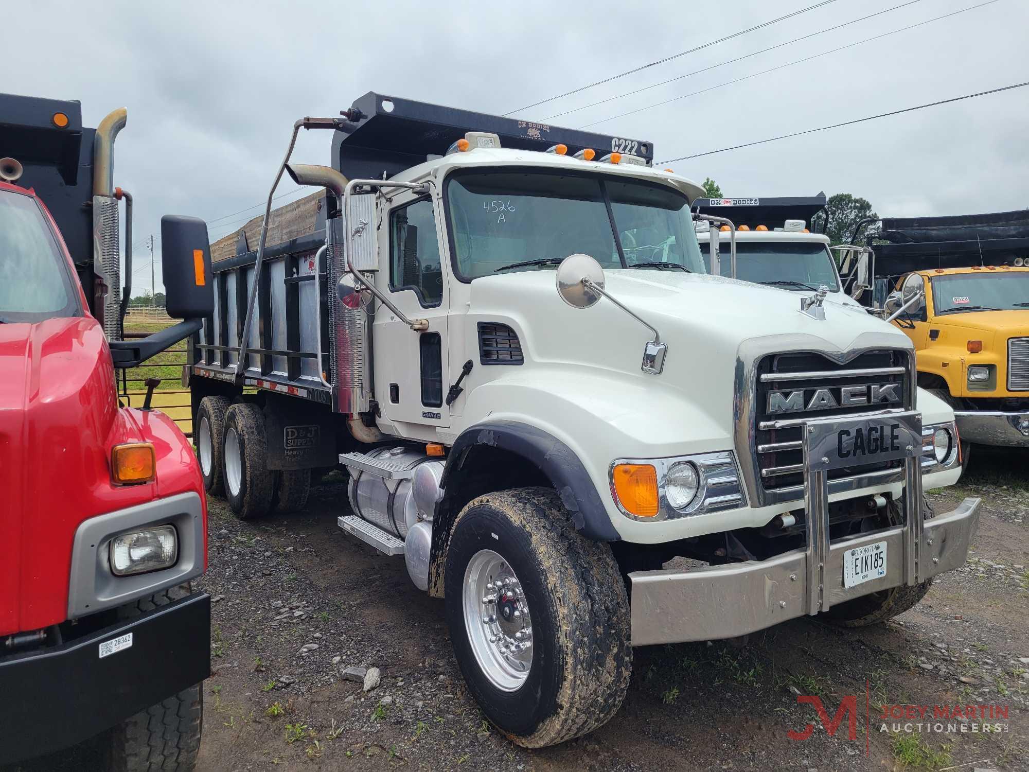 2005 MACK CV713 GRANTIE TANDEM DUMP TRUCK