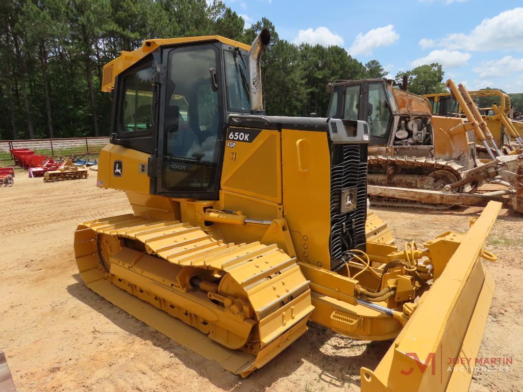 2013 JOHN DEERE 650K LGP CRAWLER DOZER