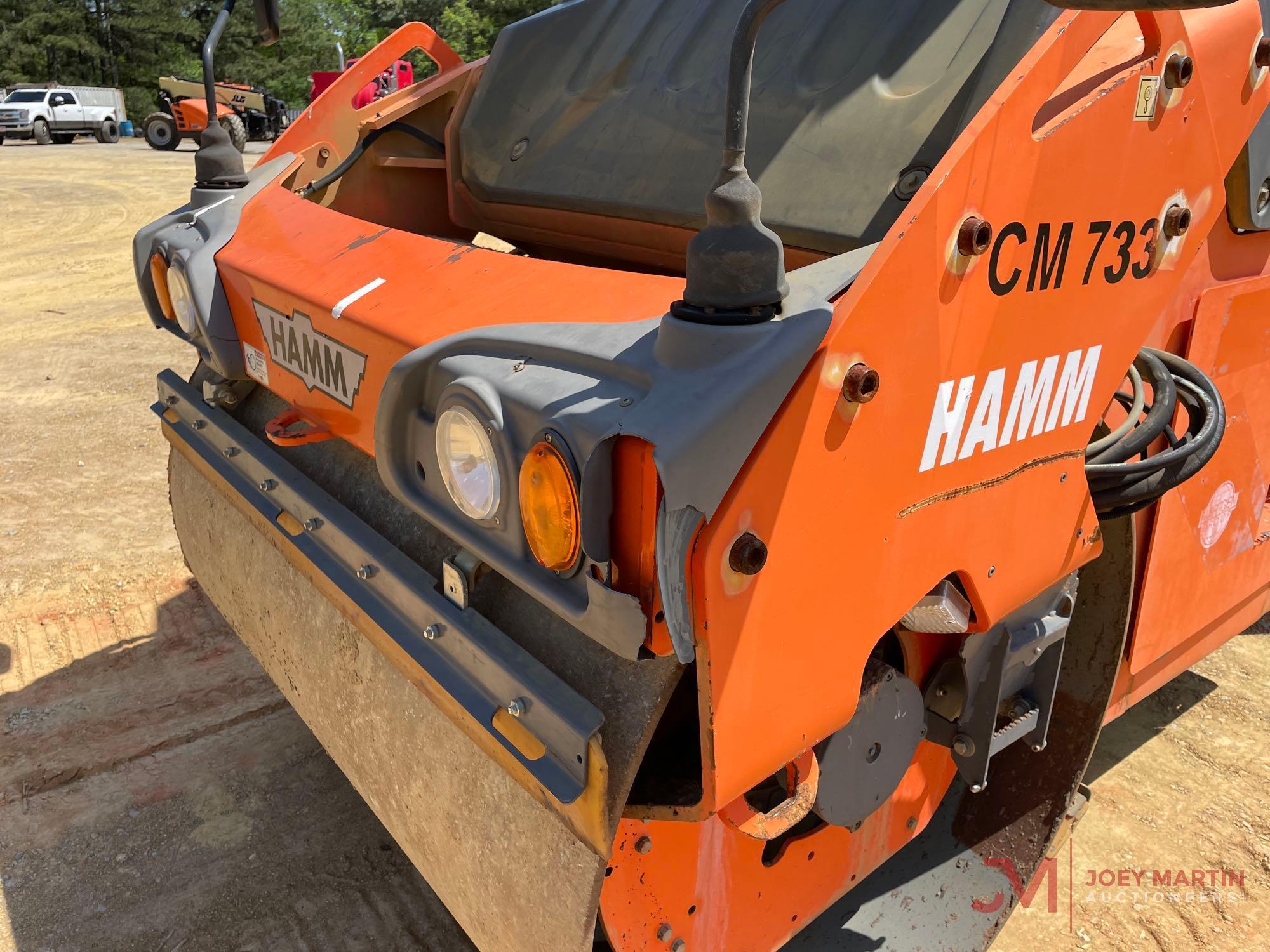 2013 HAMM HD90 DOUBLE DRUM ROLLER