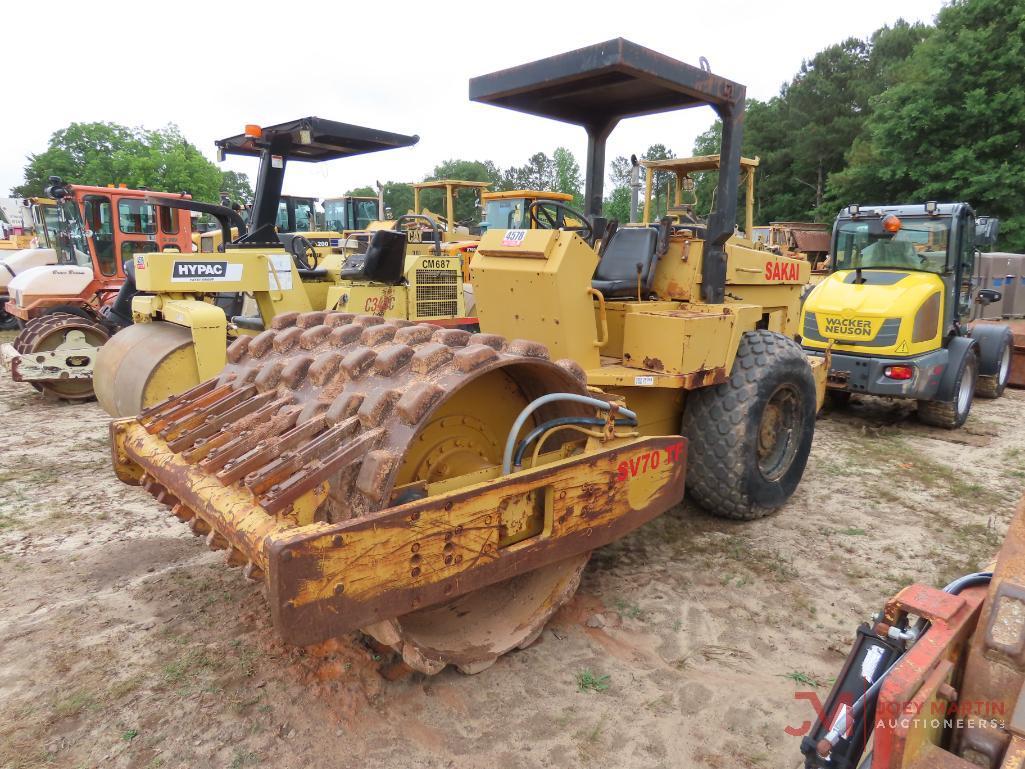 1988 SAKAI SV70 TF PAD FOOT ROLLER