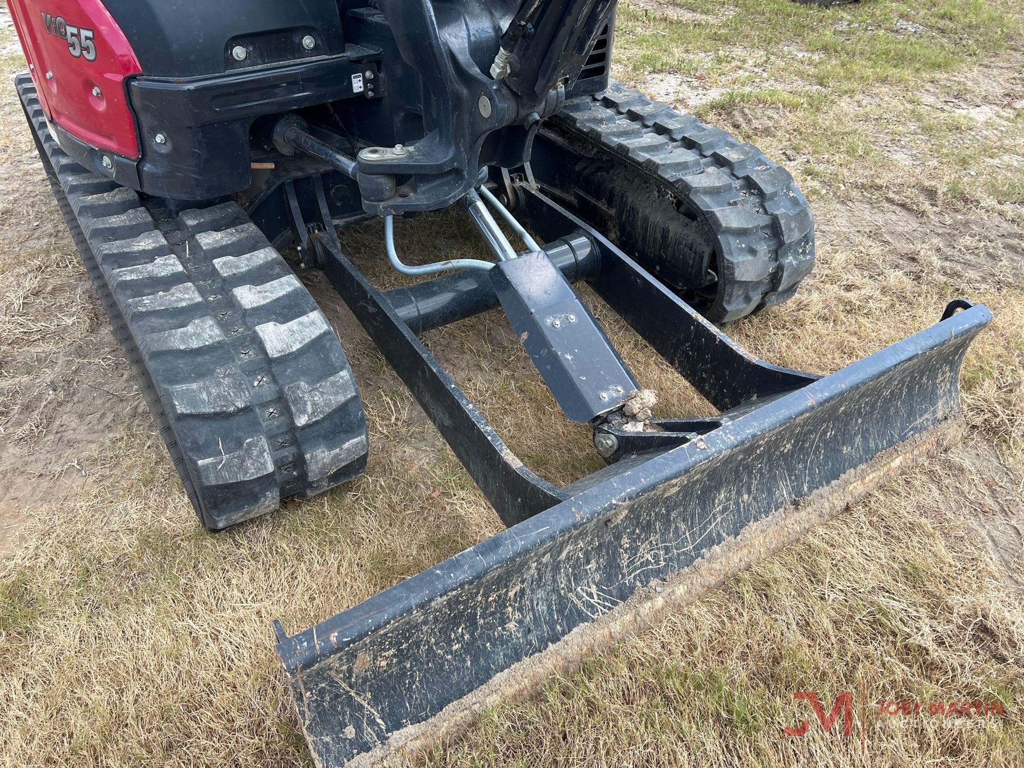 2021 YANMAR VIO 55 MINI EXCAVATOR