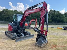 2021 YANMAR VIO 55 MINI EXCAVATOR