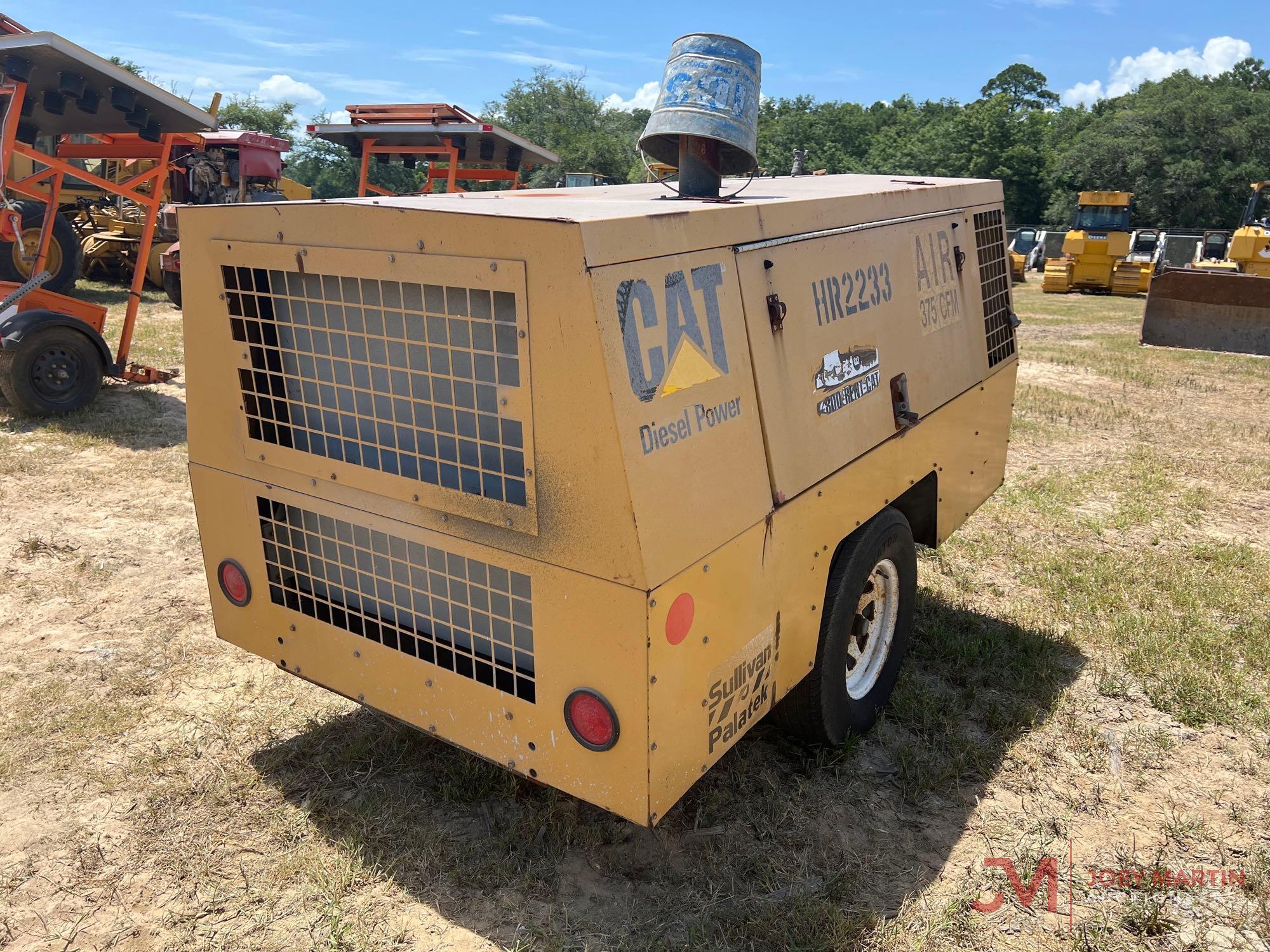 SULLIVAN PALATEK D375Q8CA TOWABLE AIR COMPRESSOR