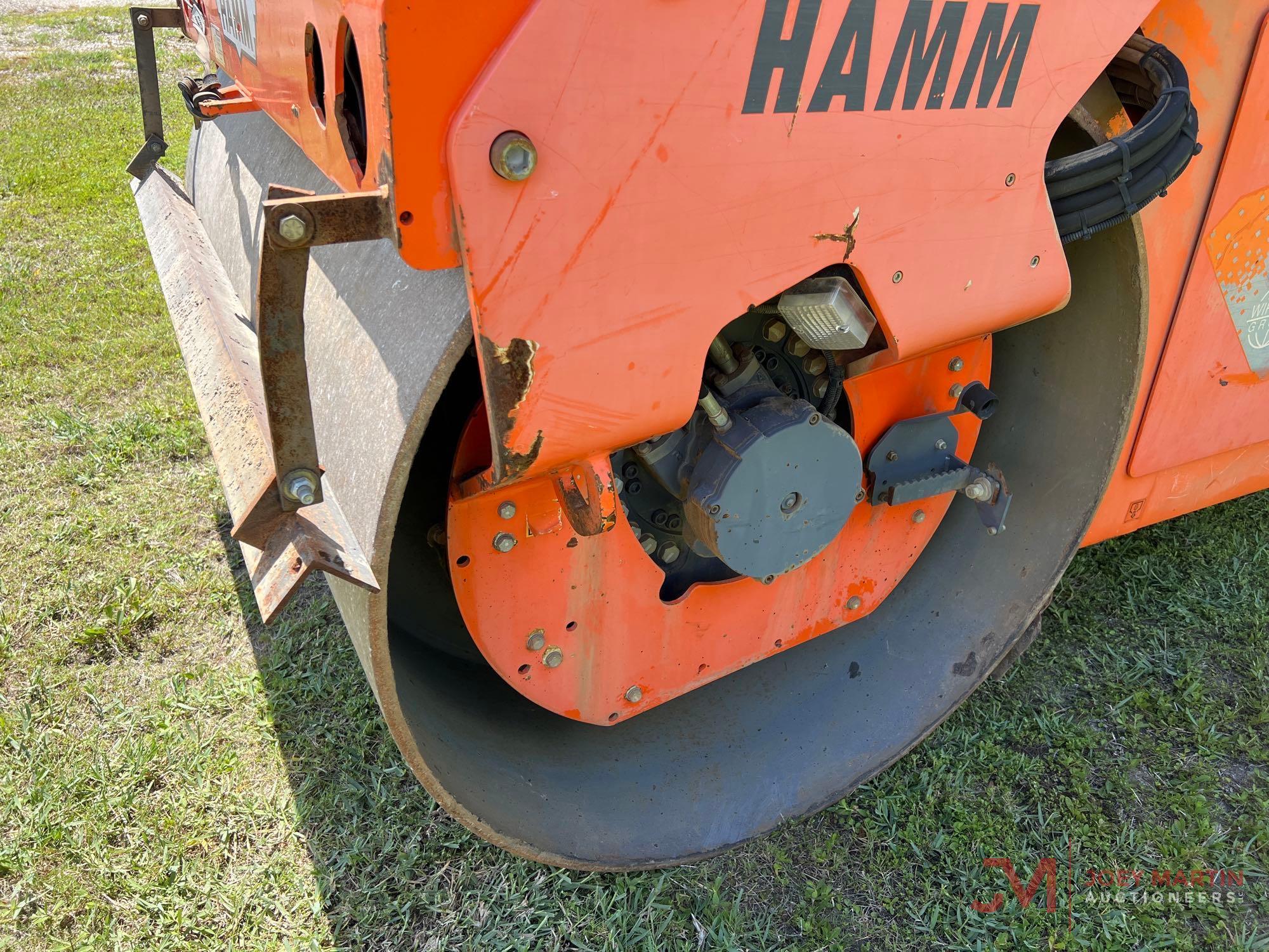 2011 HAMM HD110 HIGH FREQUENCY DOUBLE DRUM ROLLER