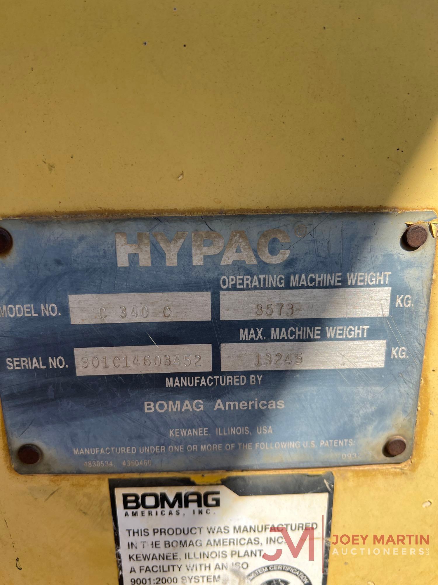 HYPAC C340C DRUM DOUBLE ROLLER