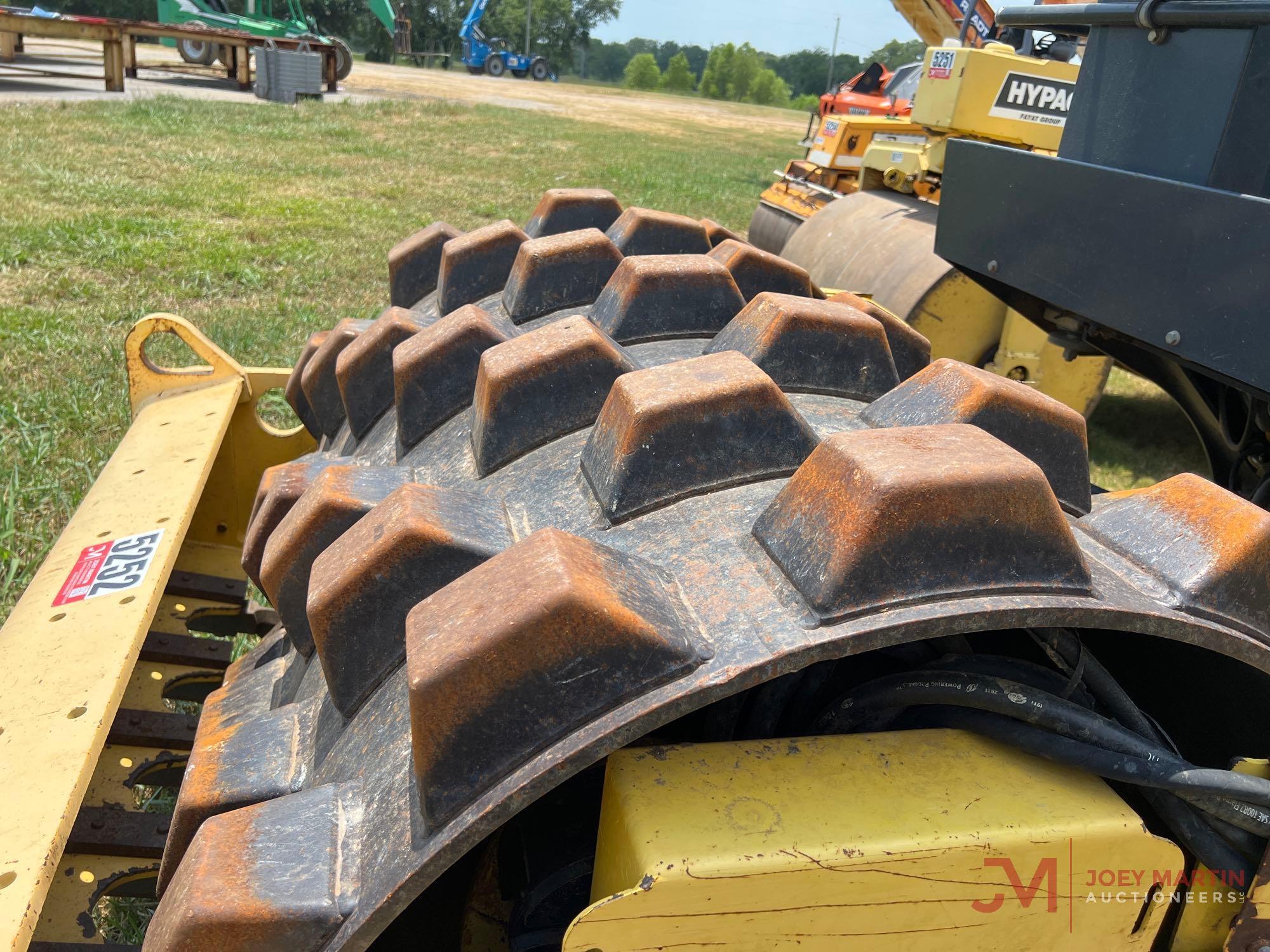 2009 BOMAG BW 145PDH-3 PAD FOOT ROLLER