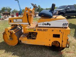 2007 LEEBOY 400 SUPER DOUBLE DRUM ROLLER