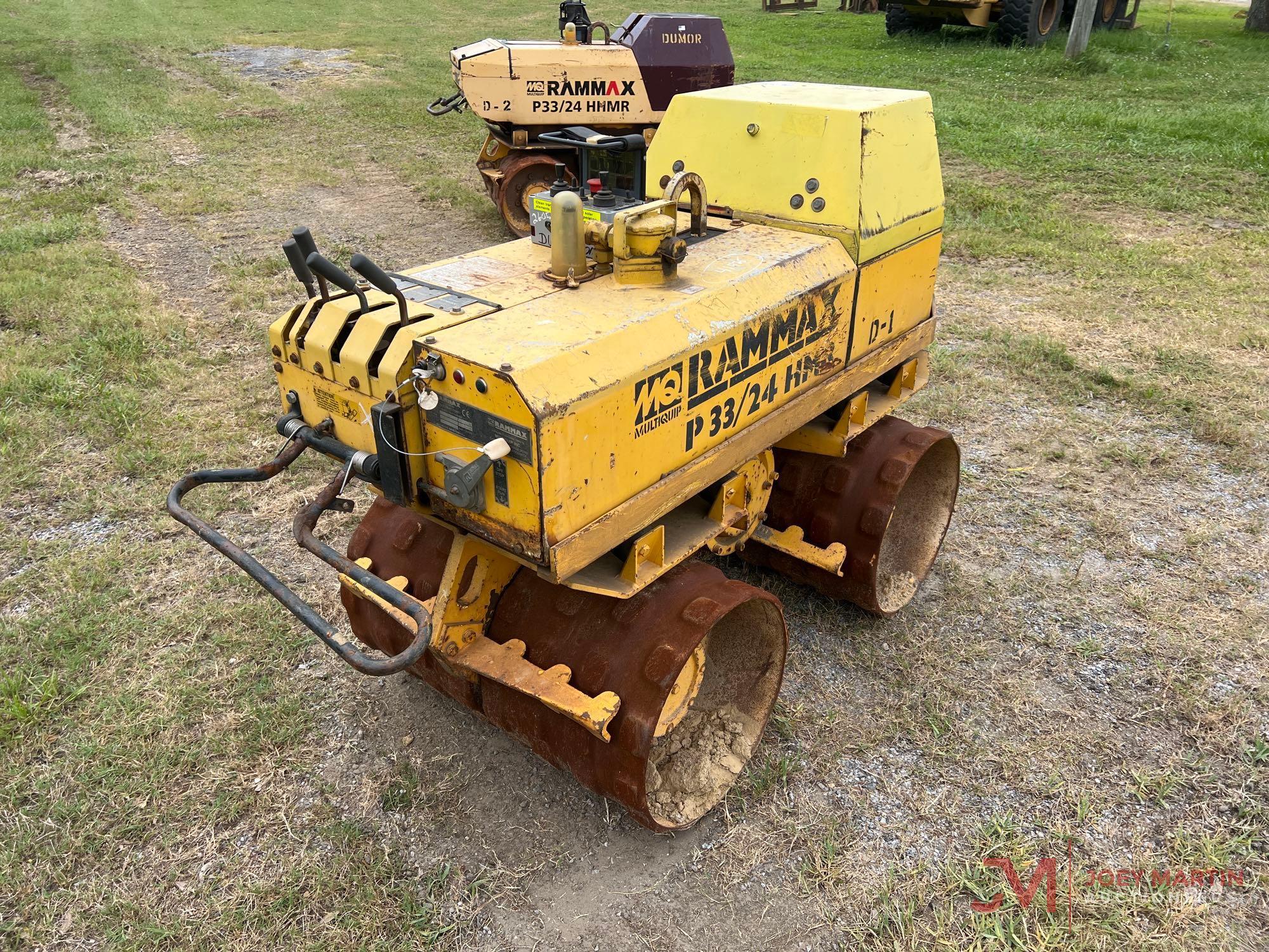 RAMMAX TRENCH COMPACTOR WITH REMOTE