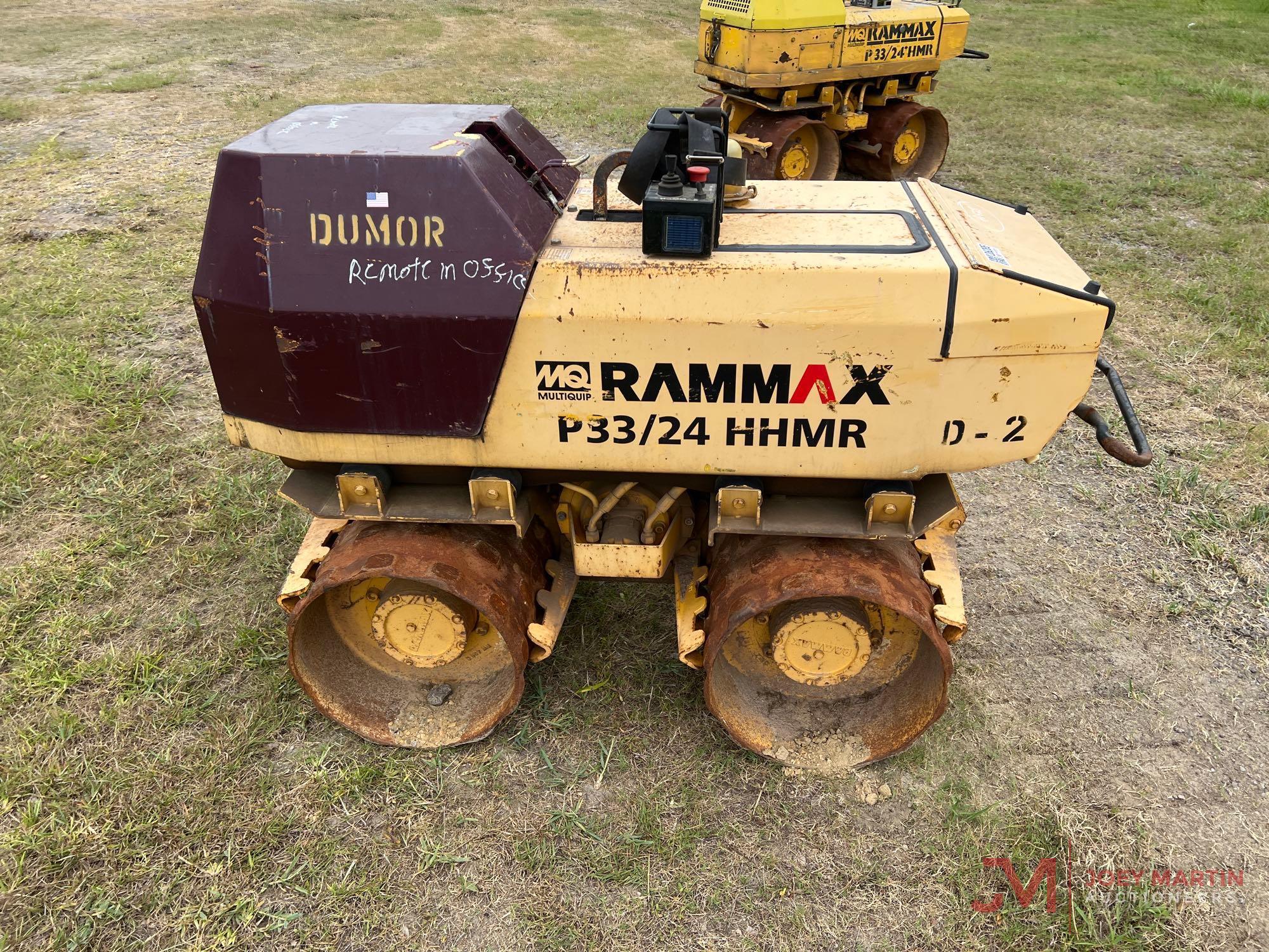 RAMMAX TRENCH COMPACTOR WITH REMOTE
