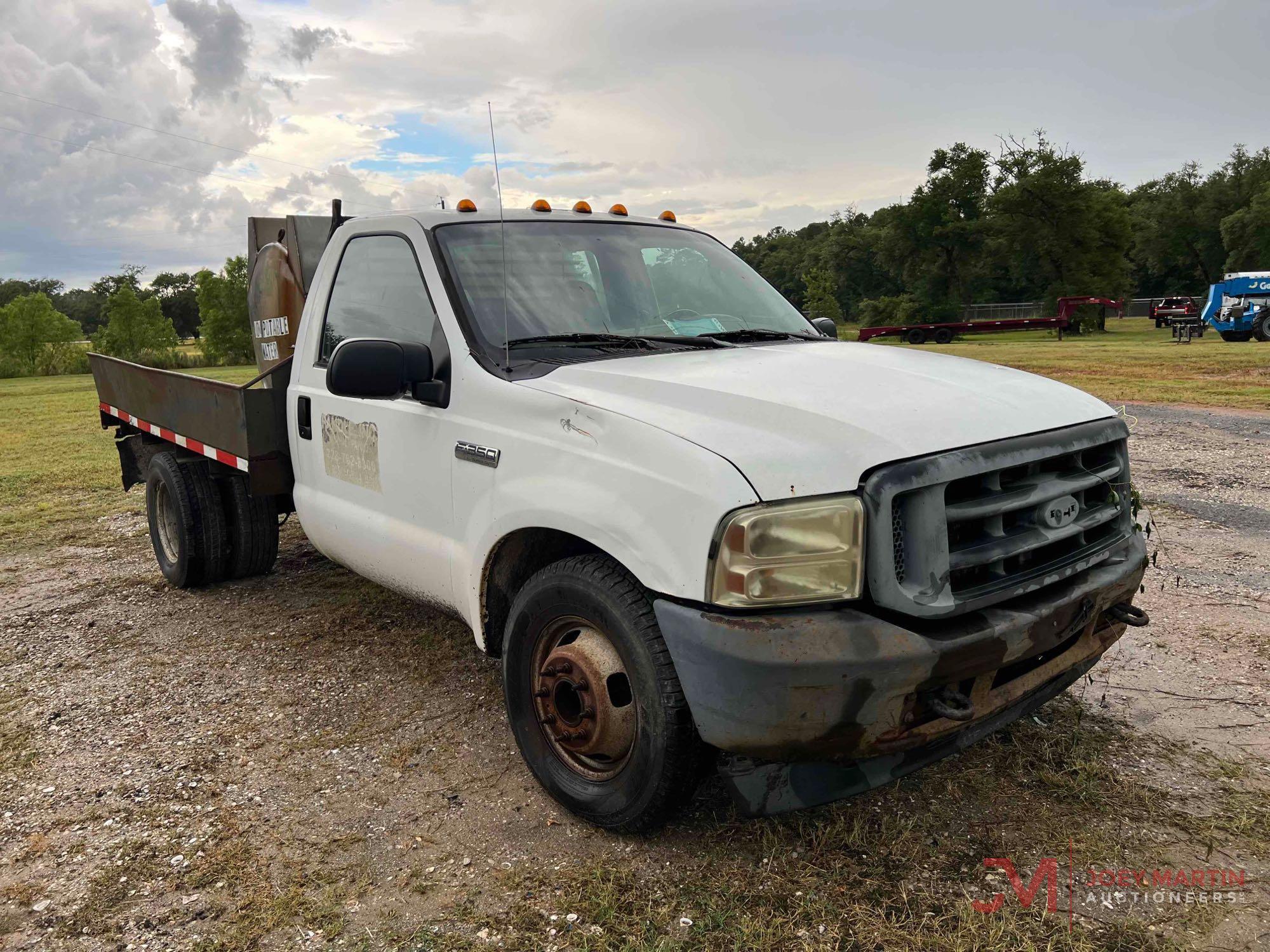 2006 FORD F-350XL SUPER DUTY FLAT BED PICKUP TRUCK