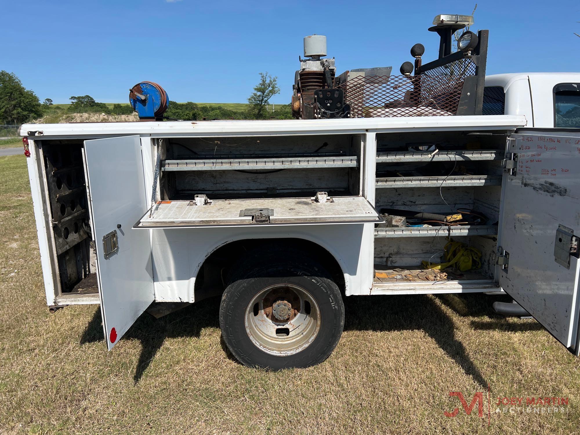 2008 FORD F-350 XL SUPER DUTY SERVICE TRUCK