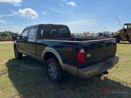 2011 FORD F-250 SUPER DUTY KING RANCH PICK UP TRUCK