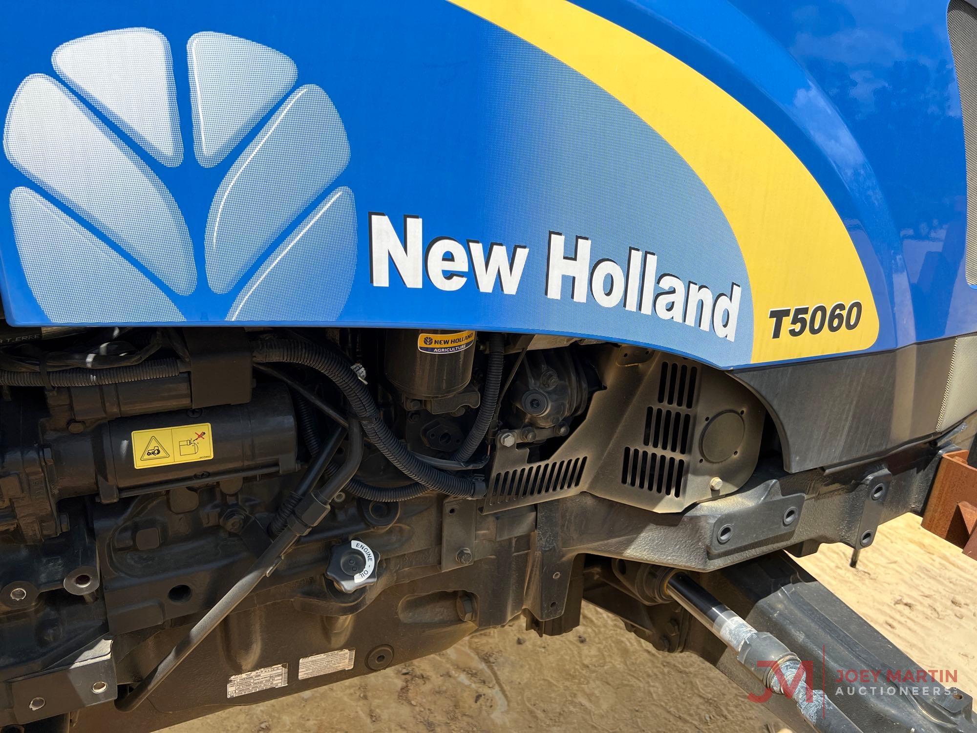 UNUSED NEW HOLLAND T5060 TRACTOR