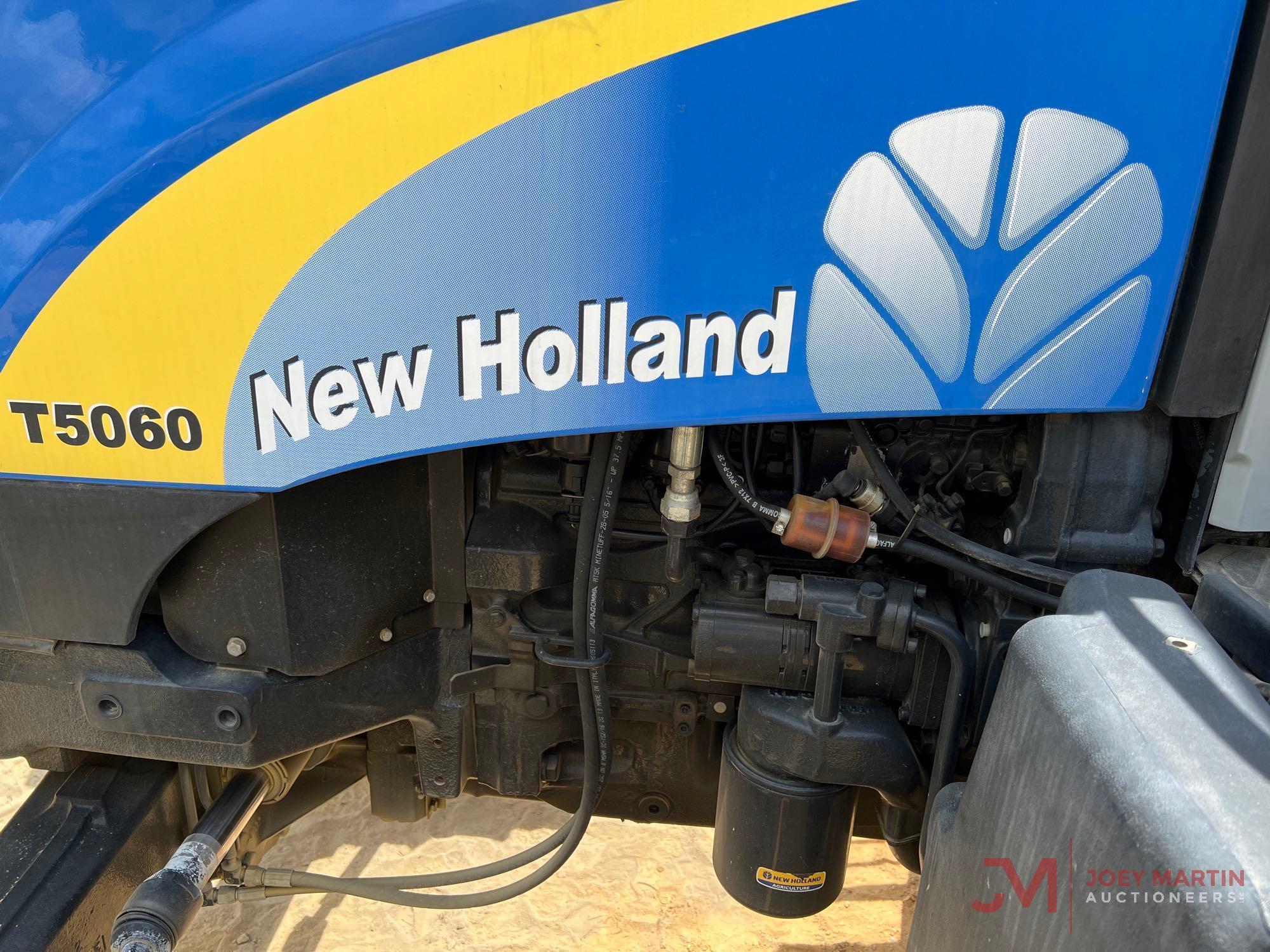 UNUSED NEW HOLLAND T5060 TRACTOR