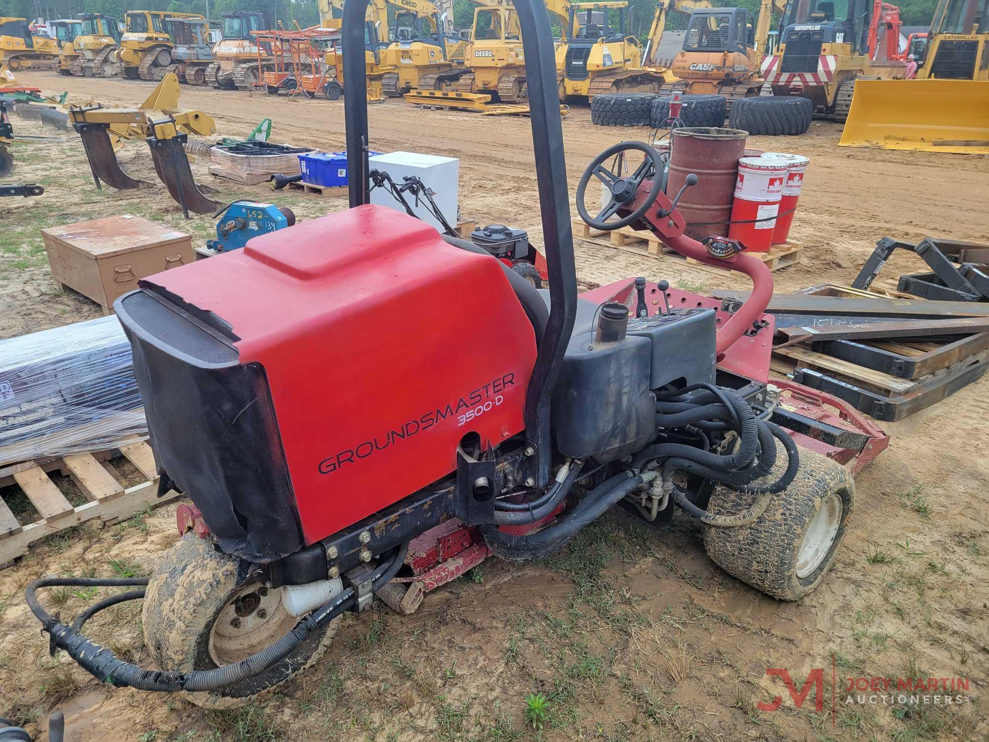 TORO GROUNDSMASTER 3500D MOWER