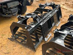 75" HYDRAULIC ROOT GRAPPLE SKID STEER ATTACHMENT