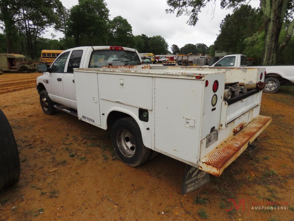 2008 DODGE 3500 CREW CAB DIESEL TRUCK