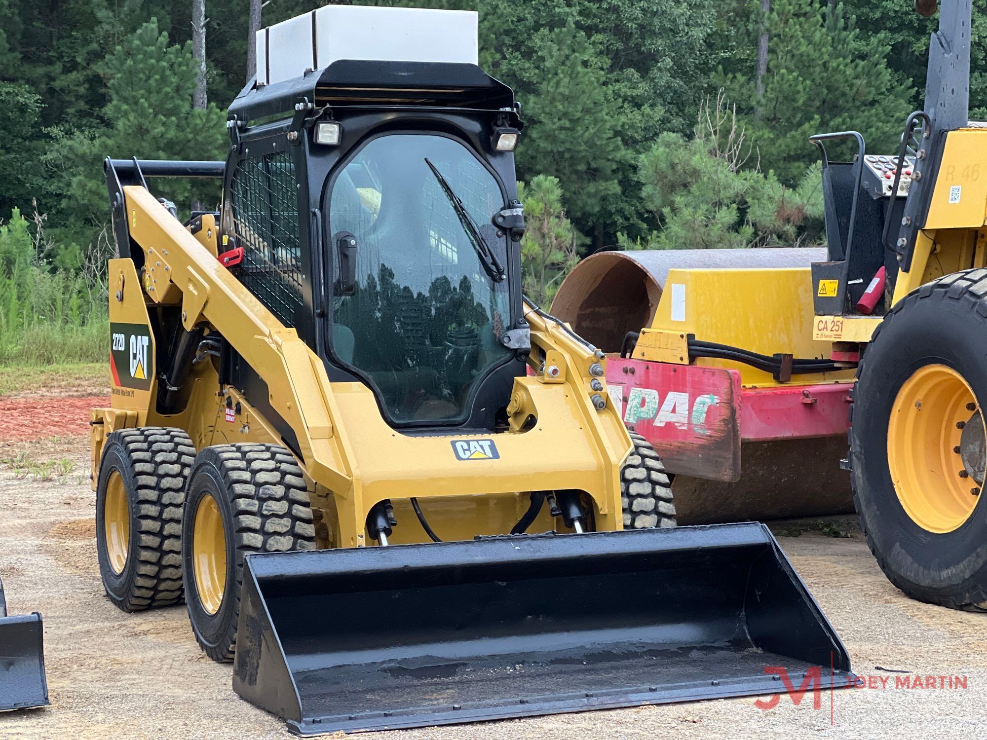 2017 CAT 272D MULTI TERRAIN LOADER