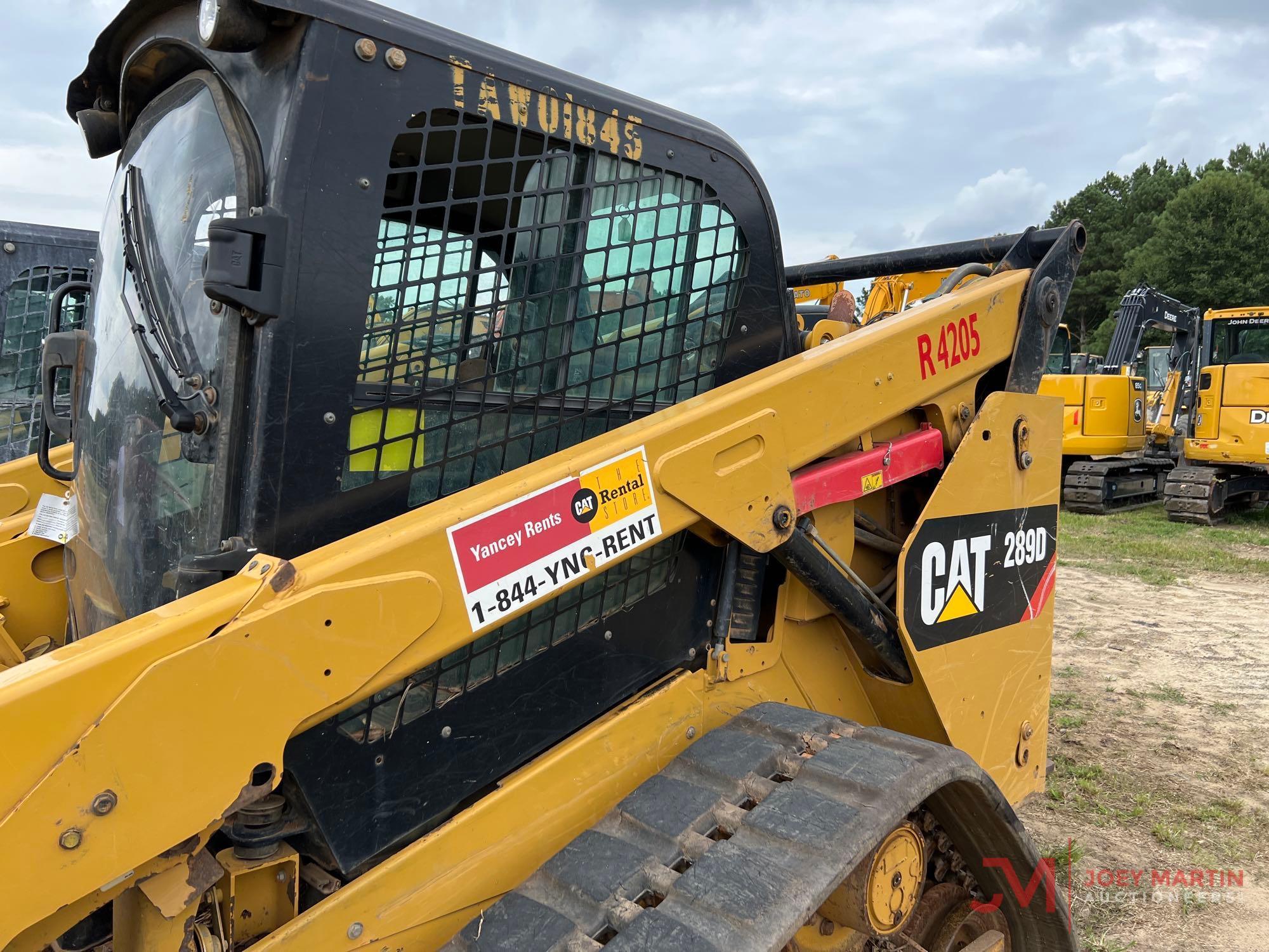 2014 CAT 289D MULTI TERRAIN LOADER