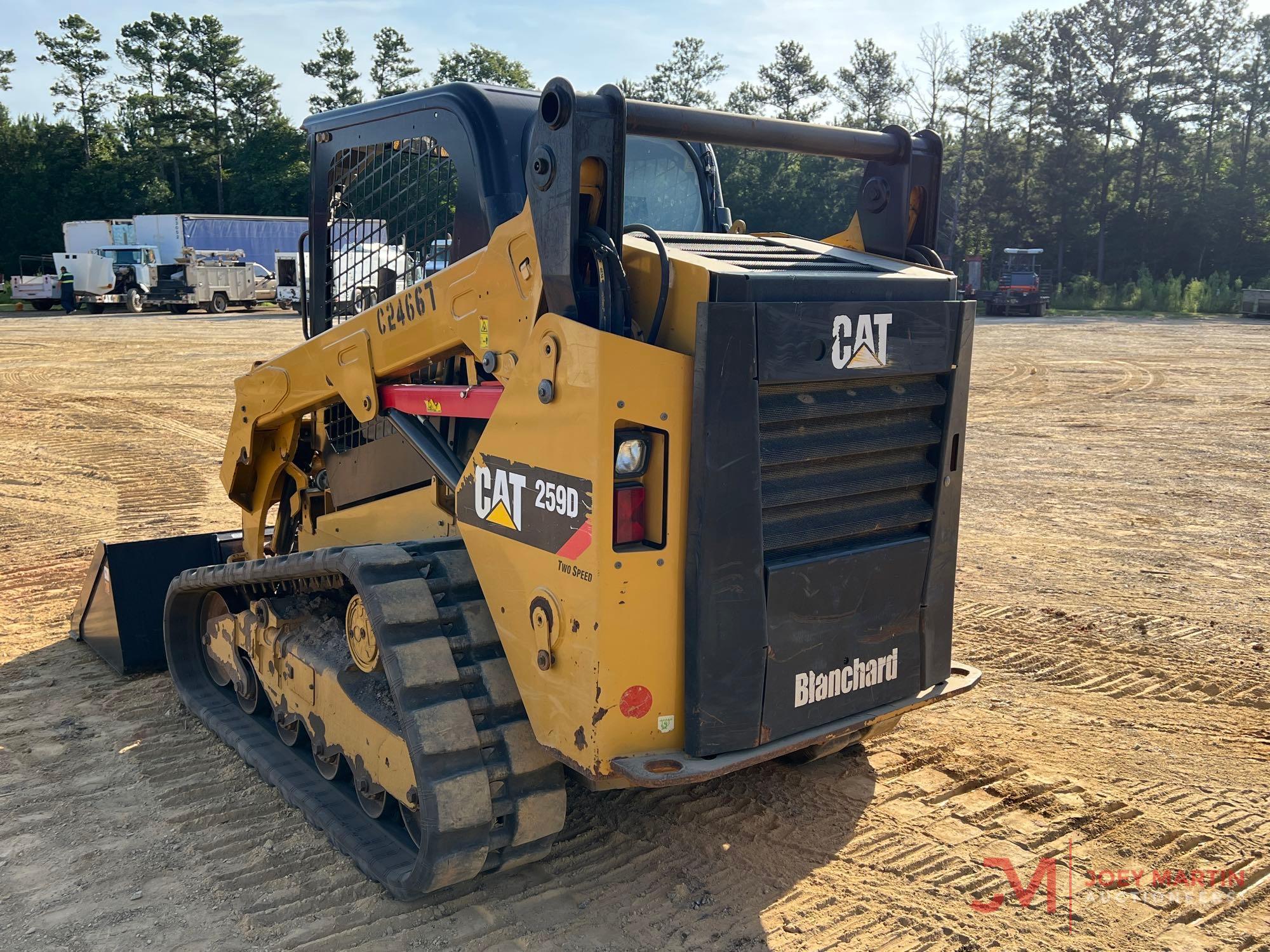 2017 CAT 259D MULTI TERRAIN LOADER