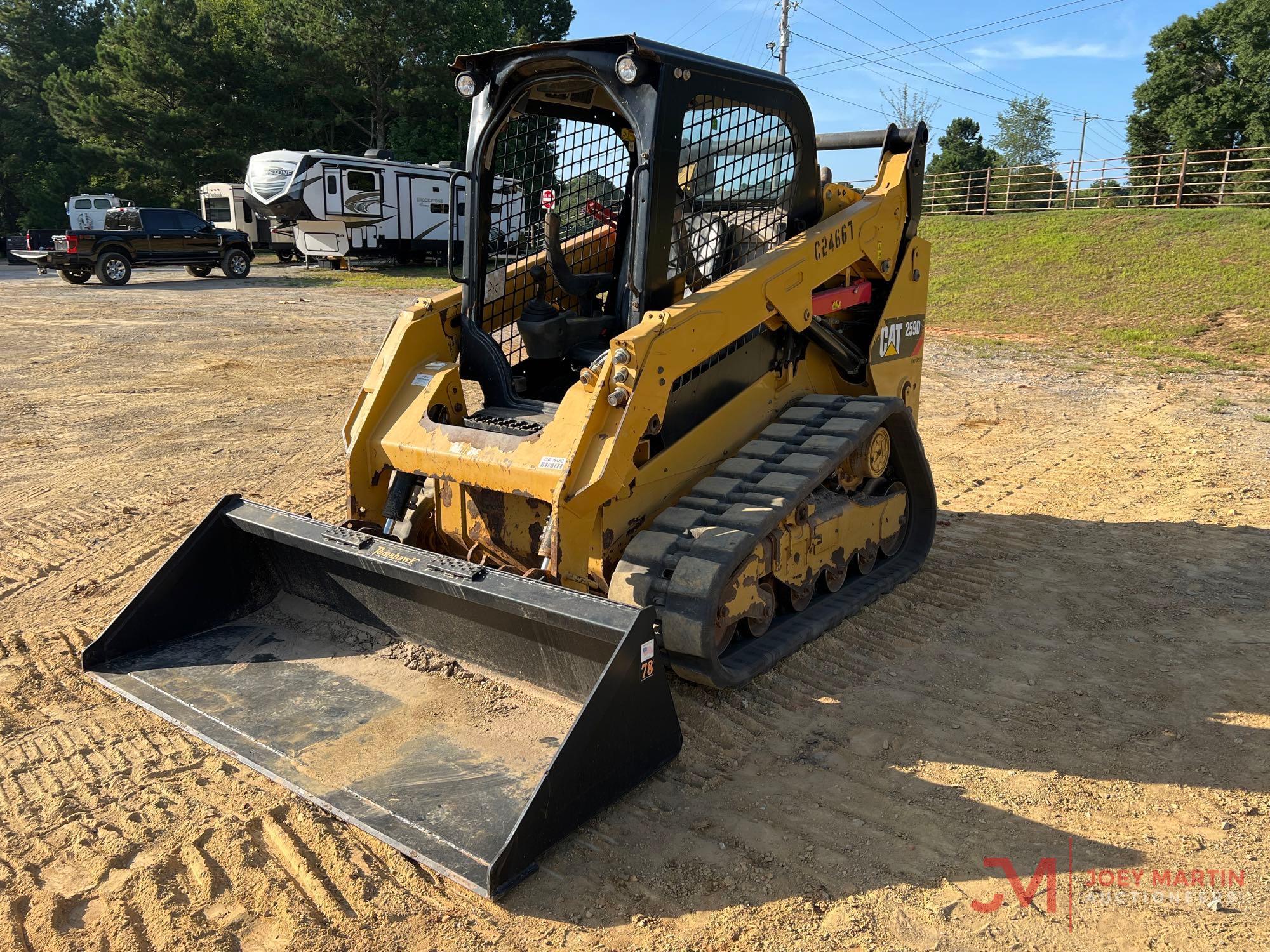 2017 CAT 259D MULTI TERRAIN LOADER