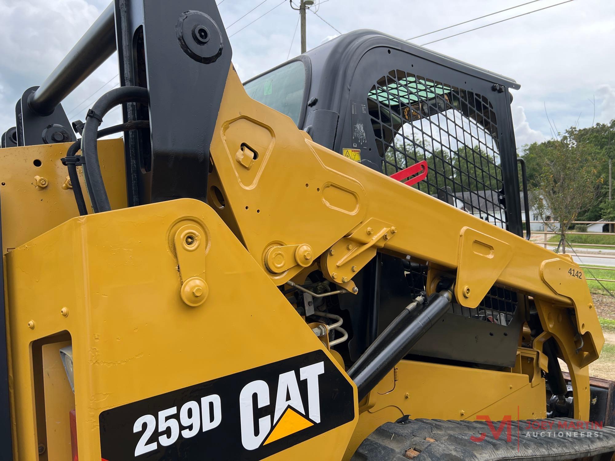 2017 CAT 259D MULTI TERRAIN LOADER