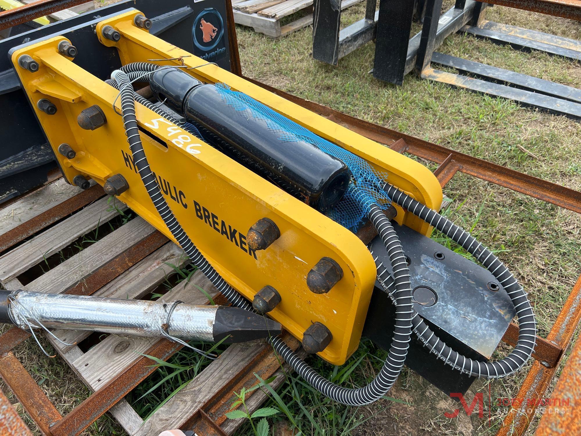 NEW WOLVERINE HYDRAULIC HAMMER