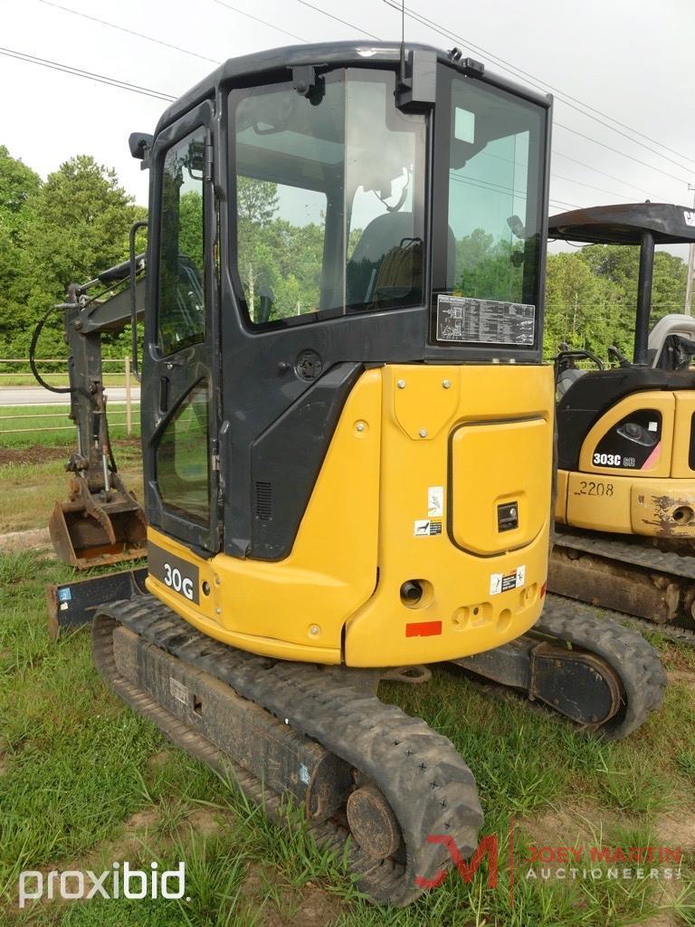 2018 DEERE 30G HYDRAULIC EXCAVATOR