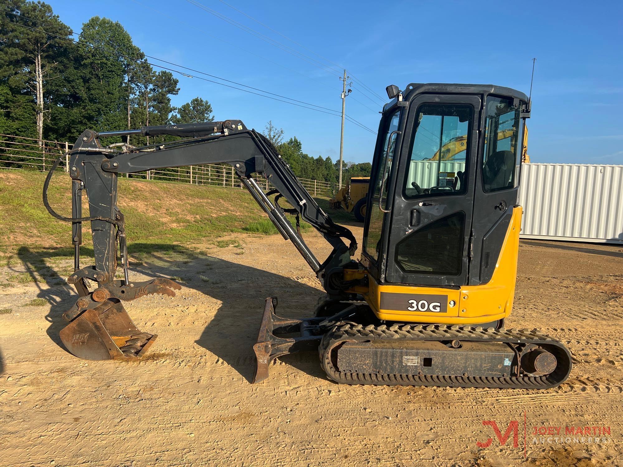 2018 DEERE 30G HYDRAULIC EXCAVATOR