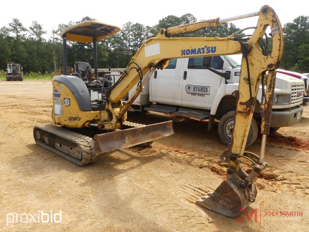 2006 KOMATSU PC35MR-2 MINI EXCAVATOR