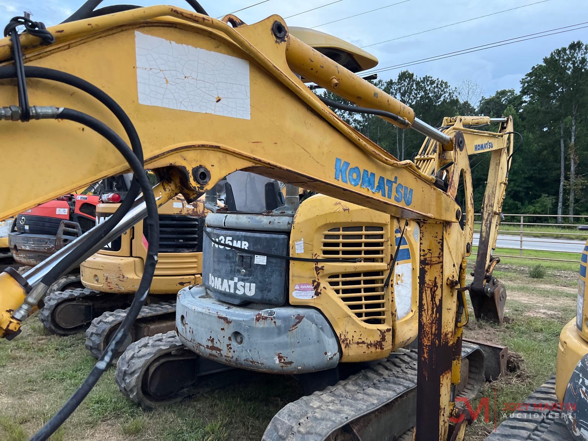 2005 KOMATSU PC35MR-2...MINI EXCAVATOR