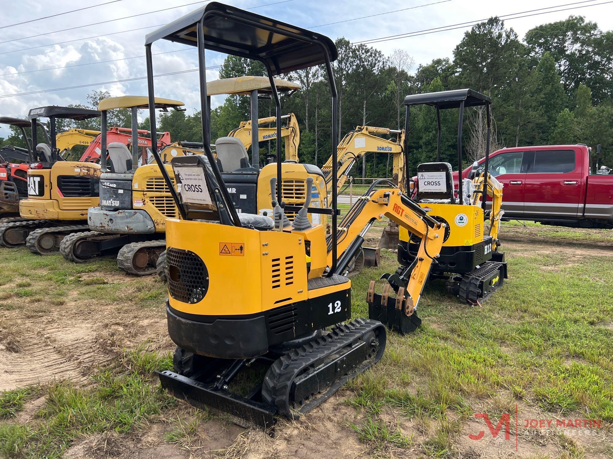 NEW 2022 AGROTK YM12 MINI EXCAVATOR