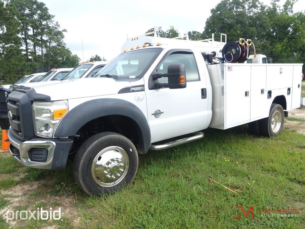 2016 FORD F550 SERVICE TRUCK