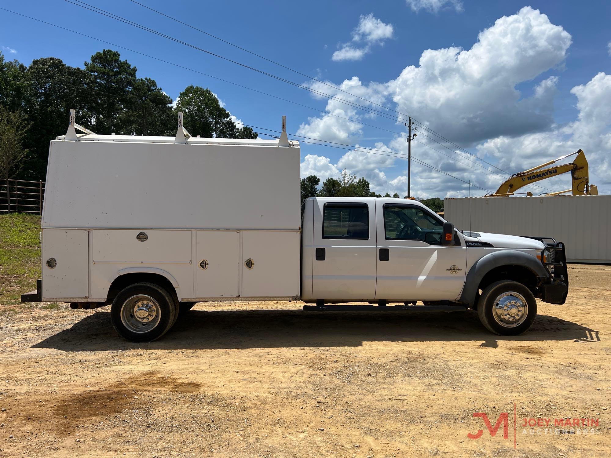 2011 FORD F-550 SUPER DUTY SERVICE TRUCK