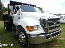 2005 FORD F-650 S/A DUMP TRUCK