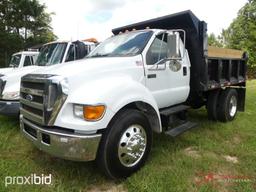 2005 FORD F-650 S/A DUMP TRUCK