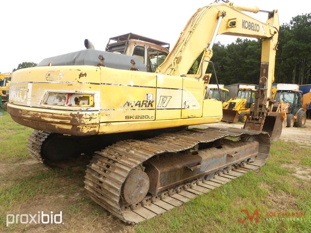 1999 KOBELCO SK220LC HYDRAULIC EXCAVATOR