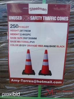 (25) NEW/UNUSED SAFETY TRAFFIC CONES