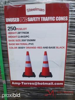 (25) NEW/UNUSED SAFETY TRAFFIC CONES