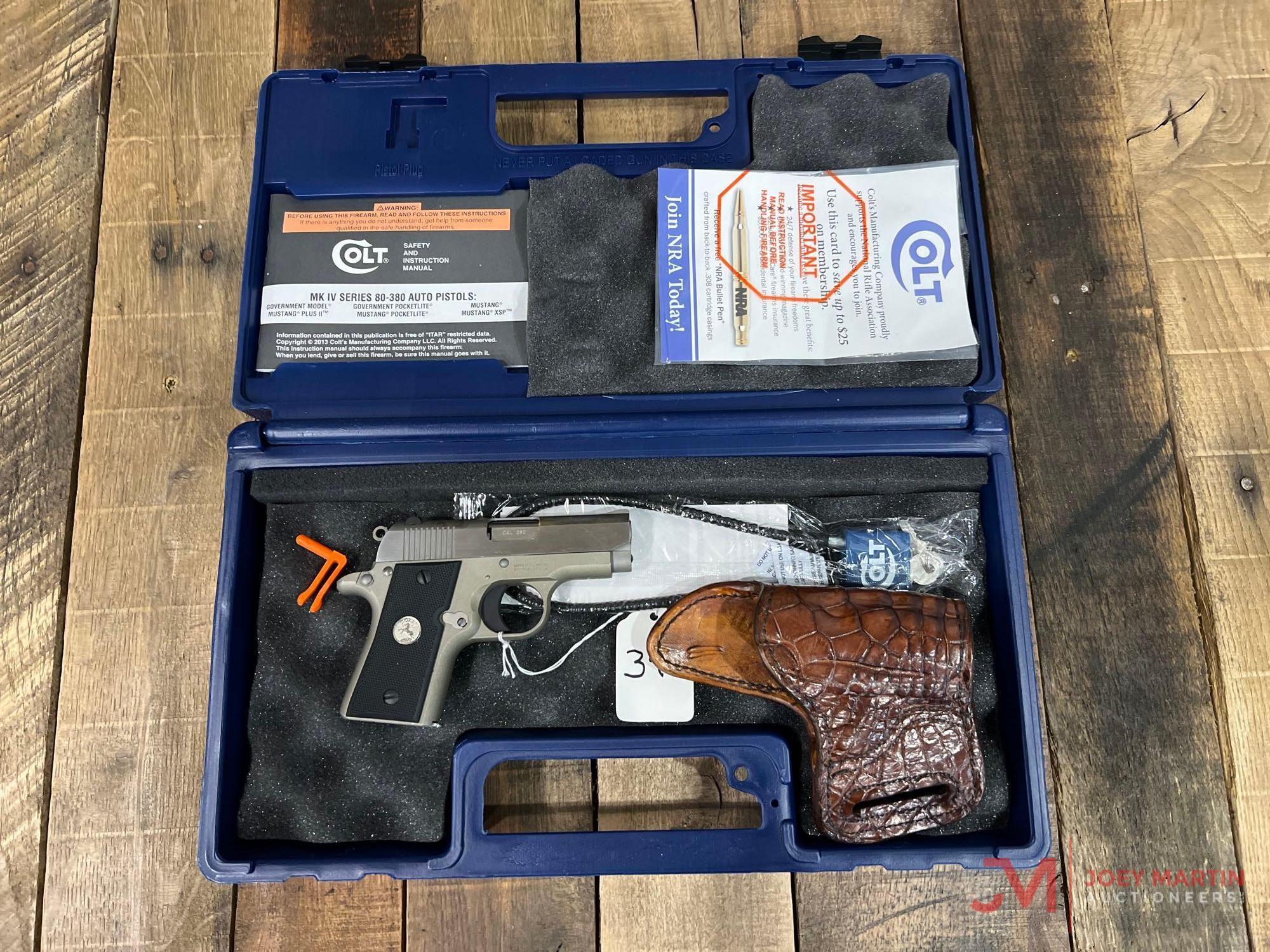 COLT MUSTANG POCKETLITE .380 PISTOL